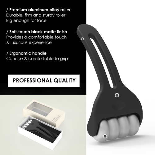 High Quality Aluminum Alloy Ice Roller Metal Facial Skin Cooling Roller China Manufacturer