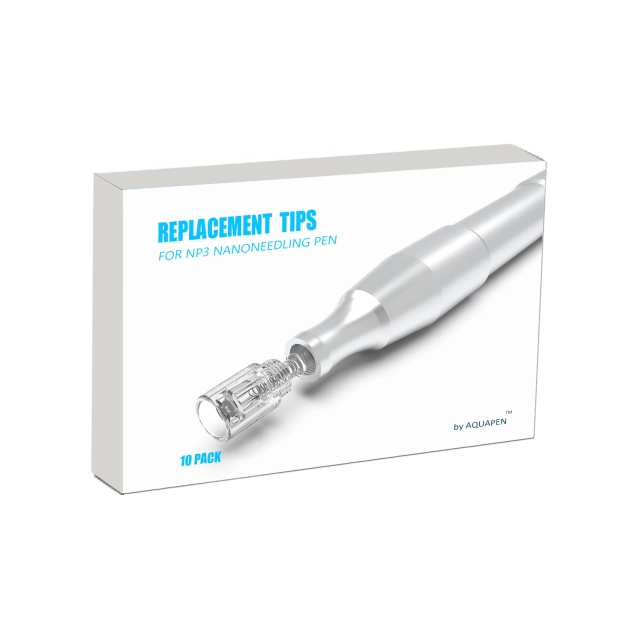 NP3 Rechargeable Nano Needling Derma Pen Skin Care Microneedle Electric Derma Stamp Safe NanoNeedling at Home - NOT Microneedling Pen