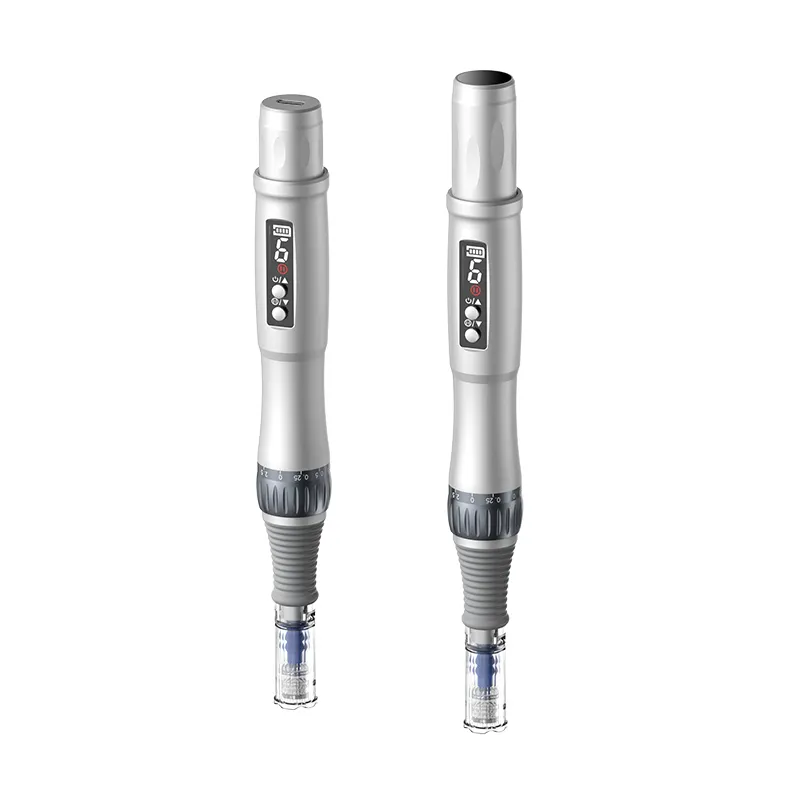 New 2025 Multifunctional Derma Pen with Two Magnetic Batteries Charge F10