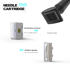 GS160 LUMI STAMP - Red Light Therapy Microcurrent LED Derma Stamp for Skin & Hair