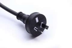 AU EU UK 1.5m length EXTENSION rubber cable power cord plug