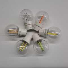 IP44 GLOBE filament led bulb 2w e27 b22 dimmable lamp