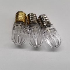 Plastic flashing light bulb e14 14v