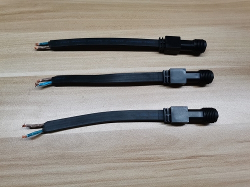 IP65 flat connected extension cable 2x1.5mm