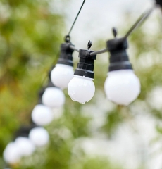 Waterproof solar led garden string light globe G50 led bulb string
