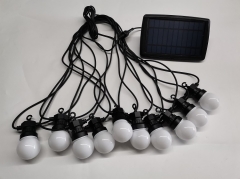 G50 solar string light globe IP44 led garden lights