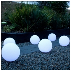 IP65 Outdoor decoration solar ball light led square bar lights