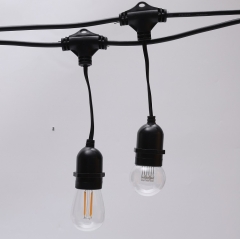 Outdoor LED Commercial String Light S14 Festoon Lighting