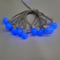 Waterproof G45 RGB string lights color changing led light chain