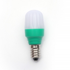 T25 E14 plastic colorful led bulb 1w 24v 230v