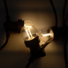 Plastic filament led lamp E27 waterproof G45 globel bulb