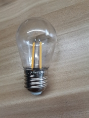E27 Filament bulb S14 ST64 plastic led filament lamp