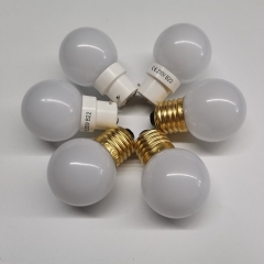 New style plastic color changing G45 led bulb RGB lights