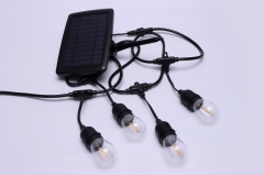 Solar festoon lights waterproof outdoor garden decoration string patio lights