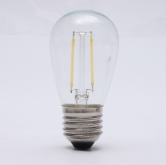 S14 glass filament dimmabel bulb S14 plastic led lamp