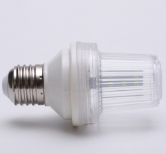 Holiday decoration E27 E14 base bulb led white flashing strobe lamp