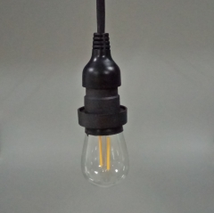 S14 glass filament dimmabel bulb S14 plastic led lamp