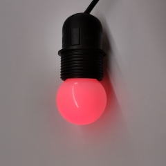 New 24V B22 E27 waterproof globe RGB bulb lamp