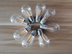 S14 LED Edison Light Bulbs light E27 Waterproof Vintage LED Filament Bulb for Outdoor Commercial String Light