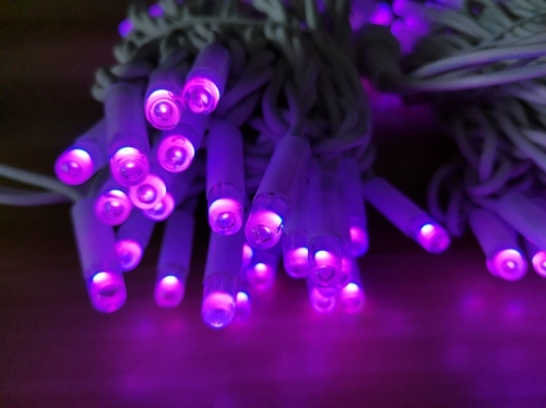 2021 High quality decoration rgb led string light for outdoor decorative hanging