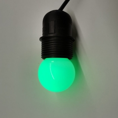 RGB 1W LED Light Bulb G45 Color Plastic PC Cover For Decoration Use