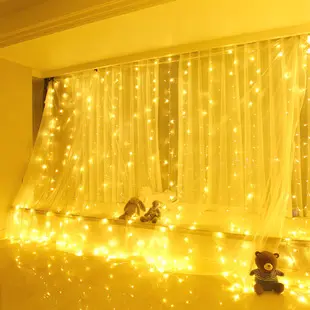 Ramadan Fairy Light Window Led Curtain String Light For Room Festival Christmas Decoration wedding lights