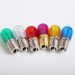 luces led bulb E14 lamp waterproof plastic led e14 bulb for Chriatmas/garden/patio use
