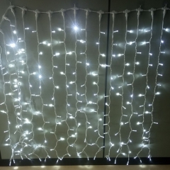 Holiday Outdoor indoor Net Light Garland Window Curtain Christmas Fairy Light Wedding Party courtyard Mesh String Light