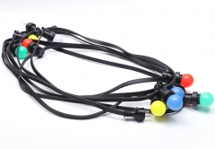 IP65 Outdoor festoon belt lights 100m led string lights rubber cable