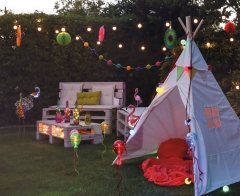 Outdoor Waterproof solar 5v Christmas G50 bulb fairy String light for Garden,Wedding, Festival