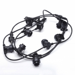 230V Durable quality waterproof festoon lights E27 B22 Belt lights