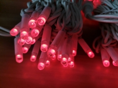 holiday lighting Socket Powered String Lights 220V LED Bulbs waterproof christmas warm White rgb led string light