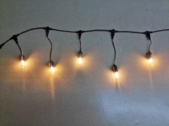 outdoor decorative high quality durable E27 string lights IP65 220-240V 15W bulbs festoon light