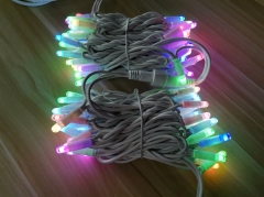Factory price Color changing led remote controller rgb string lights outdoor christmas