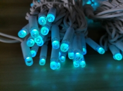 Outdoor led decoration RGB fairy string lights remote controller waterproof RGB christmas lights