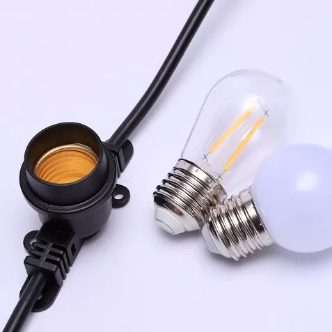 E27 Led Bulbs Wedding Garden Cafe Bar Festival Waterproof Festoon Outdoor Party String Lights