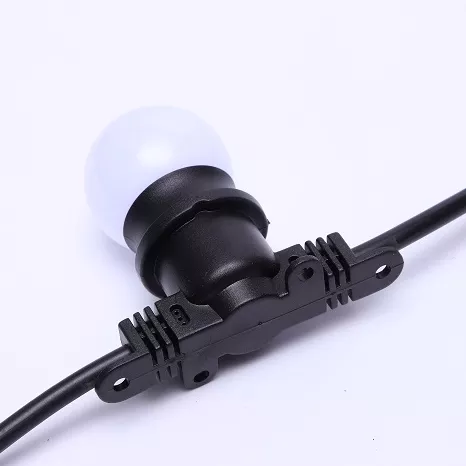 Waterproof Connectable Rubber E27 Med Starburst Festoon Light with E27 Fixed Socket Led Light Christmas Led Outdoor String Light