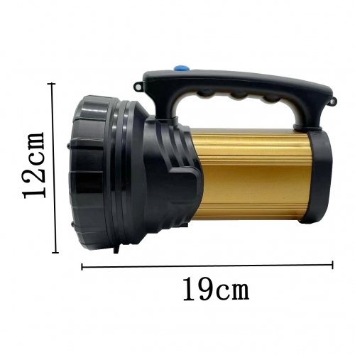 Portable Rechargeable 1200 Lumen flashlight torch Spotlight outdoor led searchlight