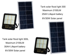 outdoor solar projector garden 50w 300w led solar flood lighting high lumens ABS lamp led light solar