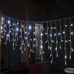 WENDADECO led Garland curtain 3x3 lights indoor party lighting string Connectable Christmas decoration Outdoor Led Curtain Light