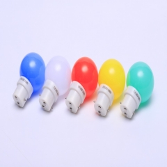 Christmas lights bulb LED Lamp Colorful plastic E27 G45 LED bulb Light IP44 Led G45 Festoon colorful Bulbs