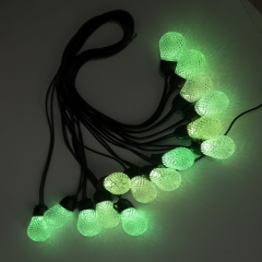 Hot Sale christmas Decoration LED String Light outdoor 220V C35 Bulb String Lights med starburst festoon lights