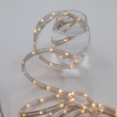 Solar Rope led string Light Outdoor LED med starburst Rope Lights PVC Tube Multicolor christmas decorations Fairy String