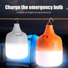 Super bright mobile night market lighting lamp led rechargeable bulb lights low voltage emergency camping light