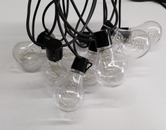 Low Voltage christmas decorations led light a19 a60 Socket A19 Copper Wire String Light Holiday lighting fairy lamp