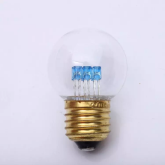 outdoor IP44 e27 G45 led bulb 1W Led christmas Lights bulb smd 2835 warm white color temperature bulb