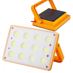 Outdoor application USB rechargeable portable led solar camping lamp solar emergency floodlight 120w solar flood lights