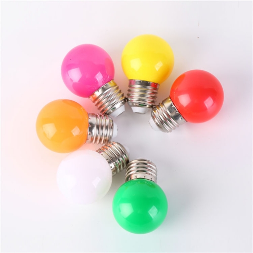 Christmas decorations G45 220v colorful globe spherical Edison style LED colour bulb garlands led light bulb