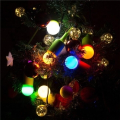 Christmas decorations G45 220v colorful globe spherical Edison style LED colour bulb garlands led light bulb