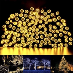 High quality Bright White Solar LED String Lights christmas decorations string outdoor tree led garland lights